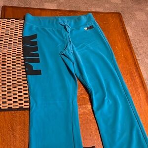 Pink sweat pants. Size medium